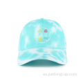 Gorra de béisbol vintage de color personalizada de verano